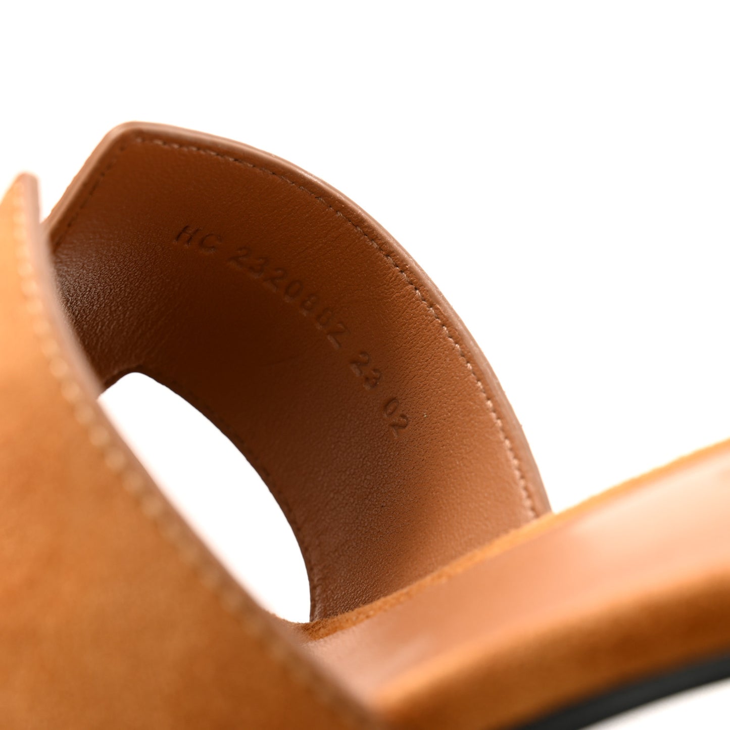Suede Goatskin Helia 60 Sandals 38.5 Naturel