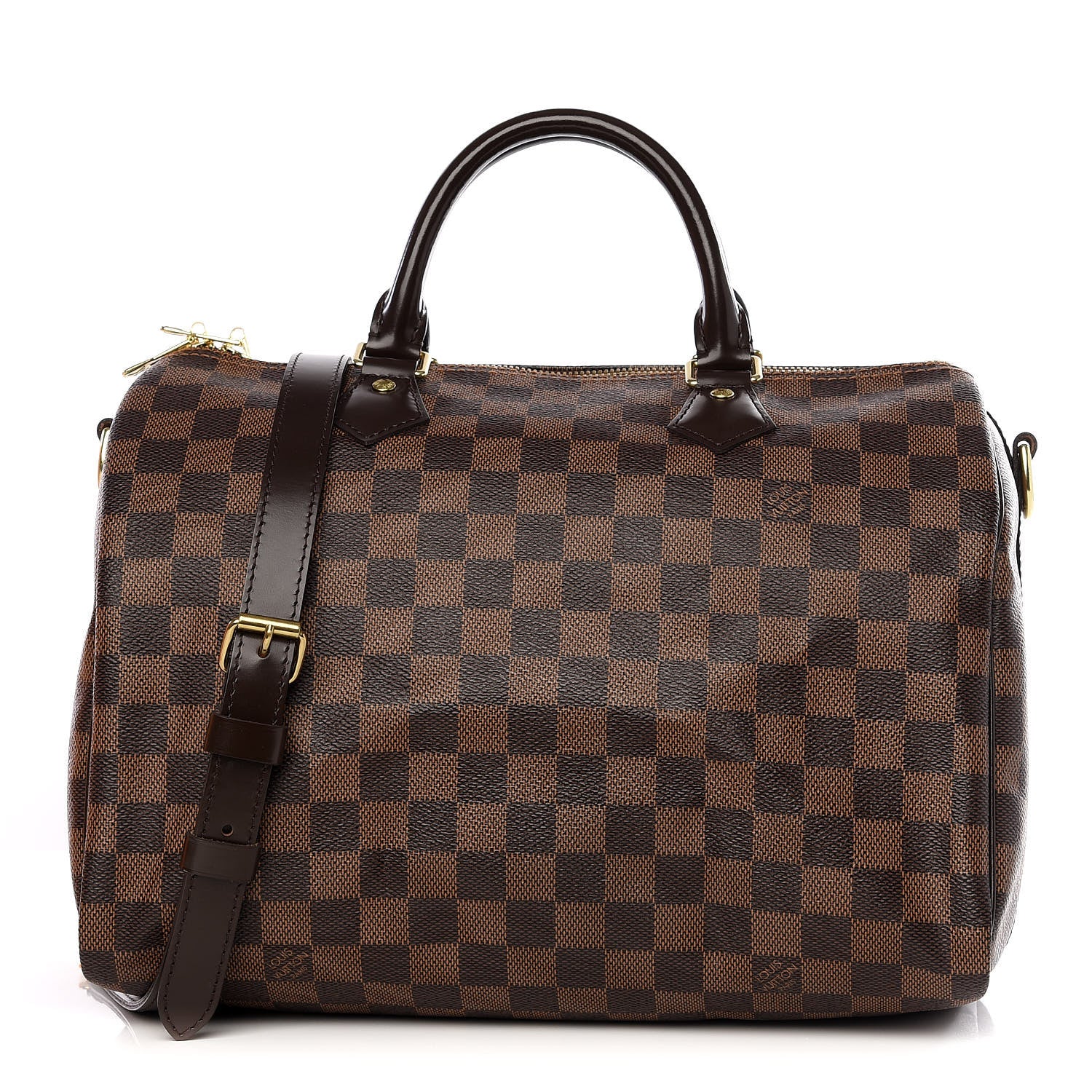 Louis Vuitton Damier Ebene Speedy Bandouliere 30 1 of 10