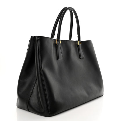 Prada Saffiano Lux Large Tote Black 3 of 10