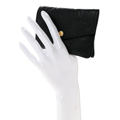 Louis Vuitton Empreinte Key Pouch Black 2 of 8