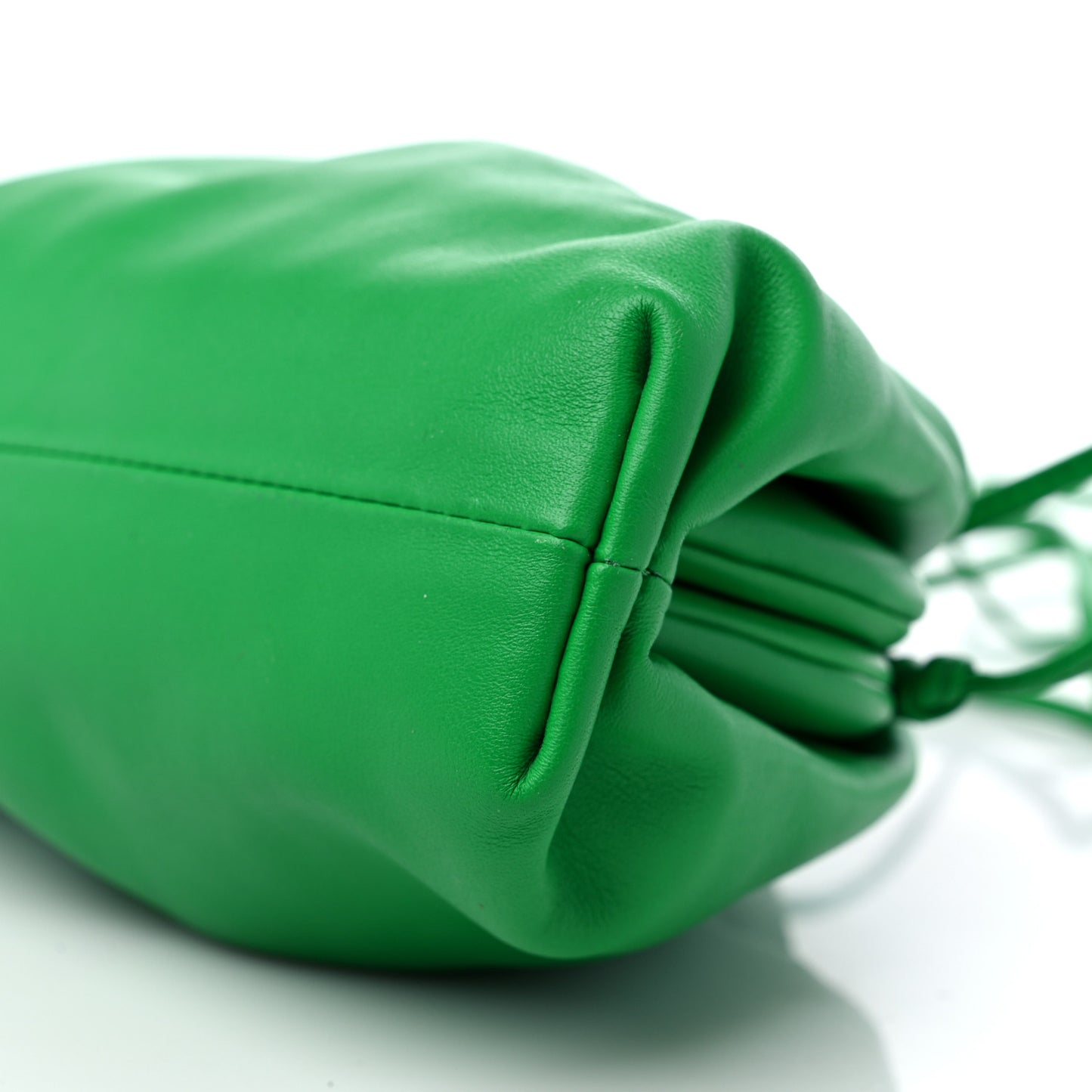Butter Calfskin The Mini Pouch Parakeet