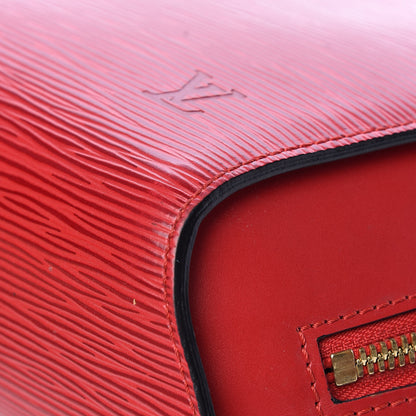 Louis Vuitton Epi Mabillon Backpack Castillan Red 10 of 19