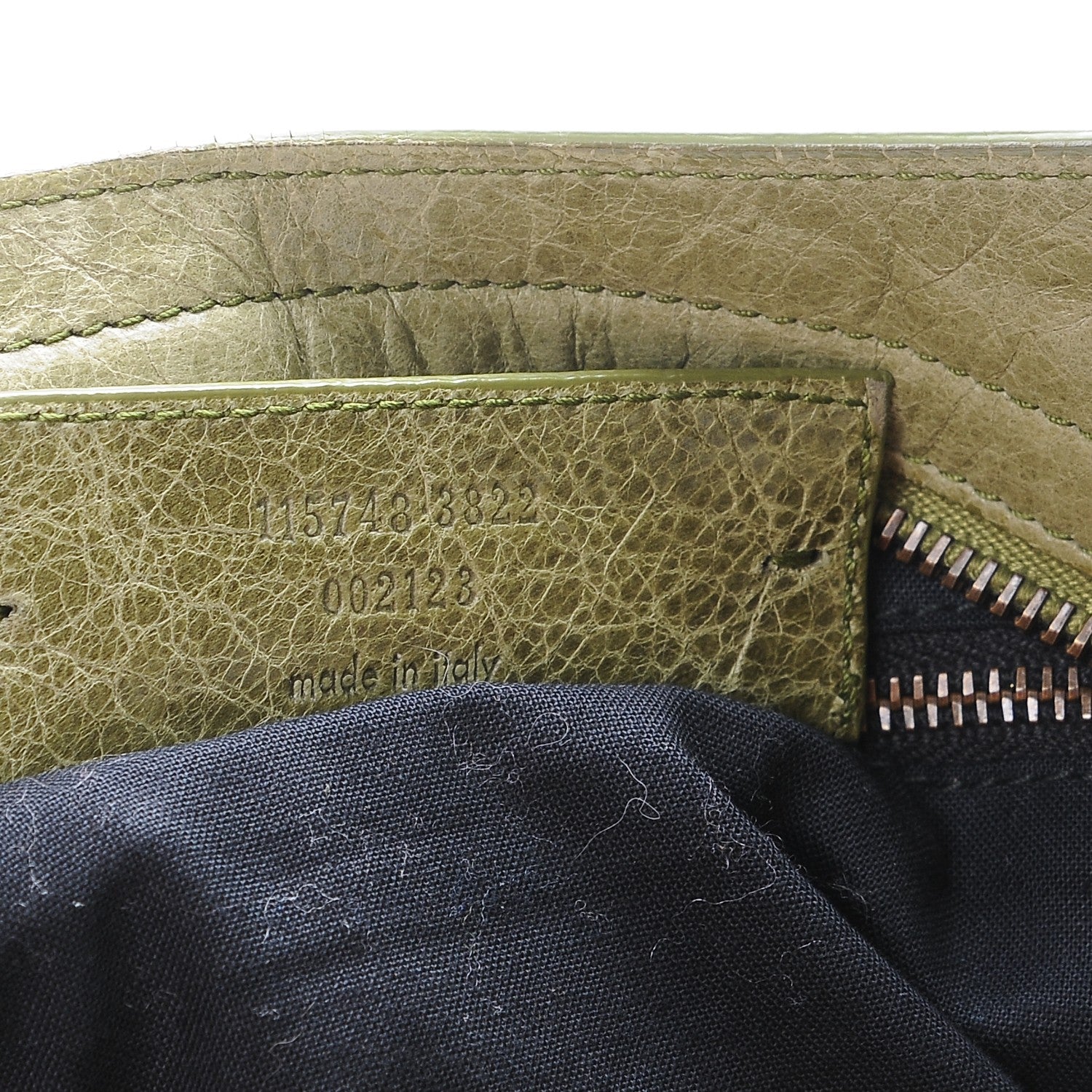 Balenciaga Agneau Classic Hardware City Light Olive 8 of 8