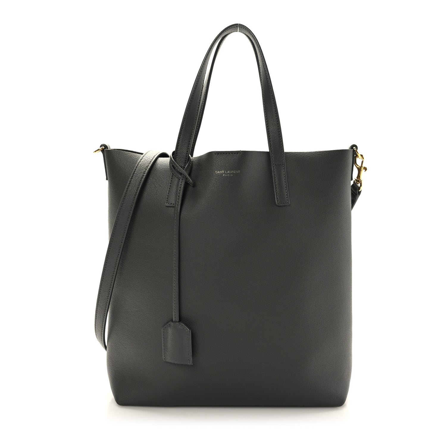Calfskin Toy Shopping Tote Earth Grey