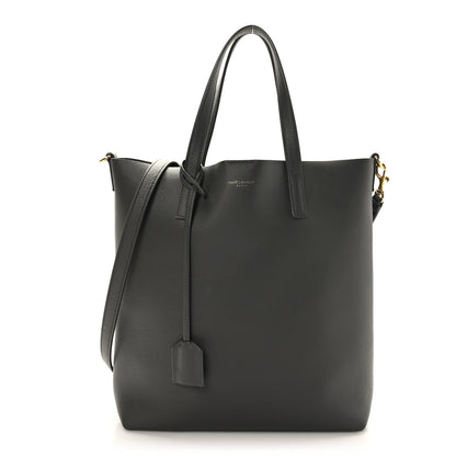 Saint Laurent Calfskin Toy Shopping Tote Earth Grey 1 of 9