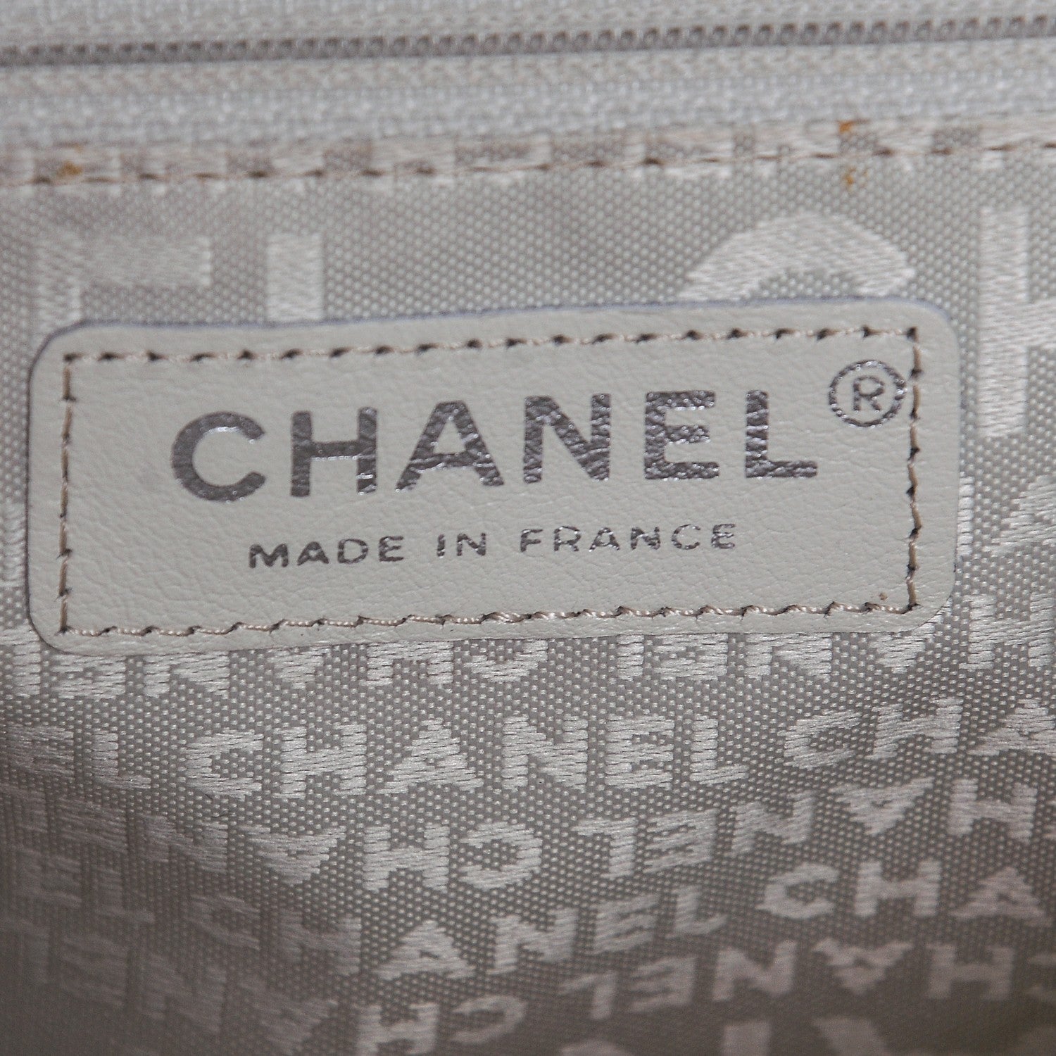 Chanel Lambskin Lady Graphic Flap Ivory 7 of 10