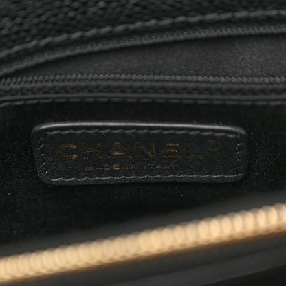 Chanel Caviar Quilted Grand Shopping Tote GST Black 6 of 11