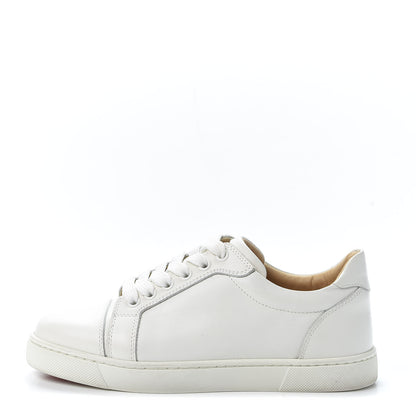 Christian Louboutin Calfskin Vieira Flat Sneakers 35.5 Latte 1 of 10