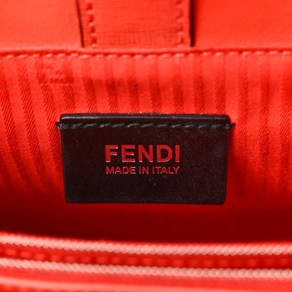 Fendi Vitello Elite Petite 2Jours Tote Papavero 6 of 9