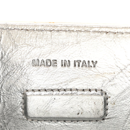 Christian Dior Metallic Calfskin Large Diorever Flap Silver 7 of 13