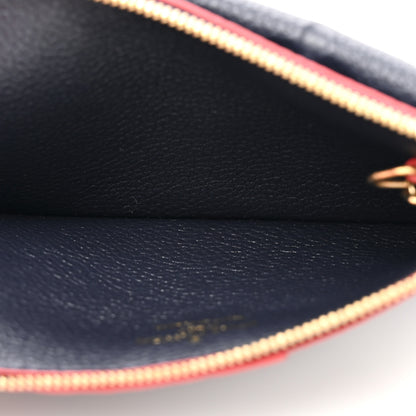 Louis Vuitton Empreinte Recto Verso Card Holder Marine Rouge 5 of 7