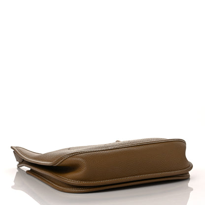 Hermes Taurillon Clemence Evelyne III PM Kraft 3 of 8