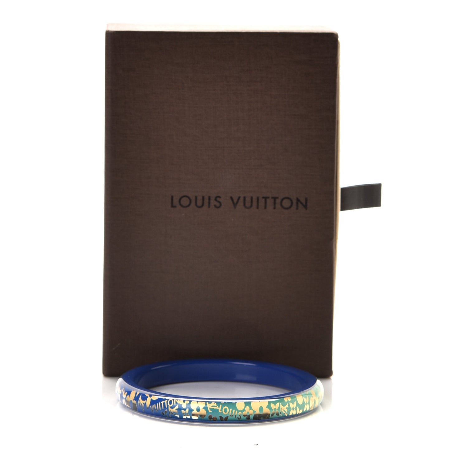 Resin Swarovski Medium Inclusion Bracelet PM Navy