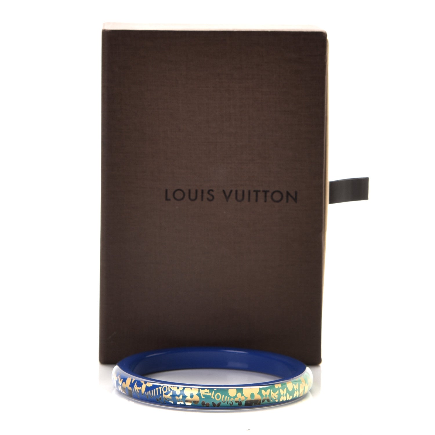 Louis Vuitton Resin Swarovski Medium Inclusion Bracelet PM Navy 3 of 3