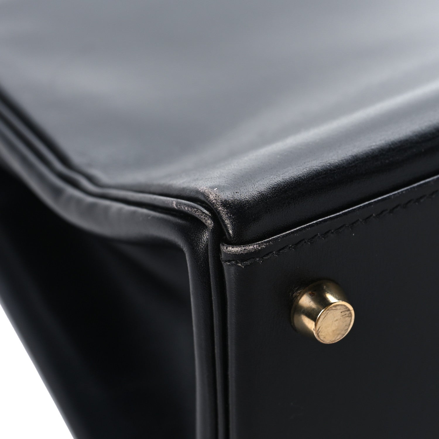 Hermes Box Kelly Retourne 28 Black 11 of 17