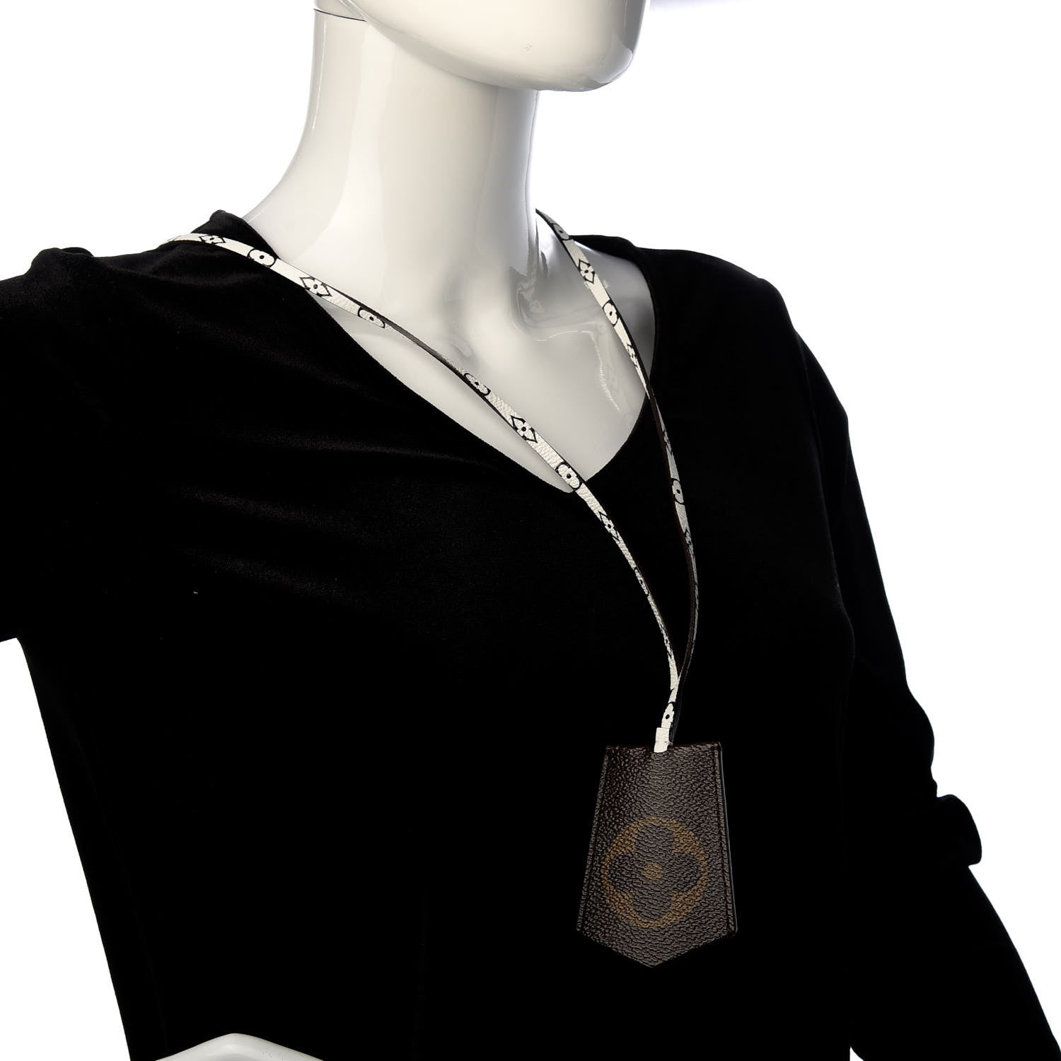 Louis Vuitton Reverse Monogram Giant Oversize Clochette Key Bell Holder 2 of 5