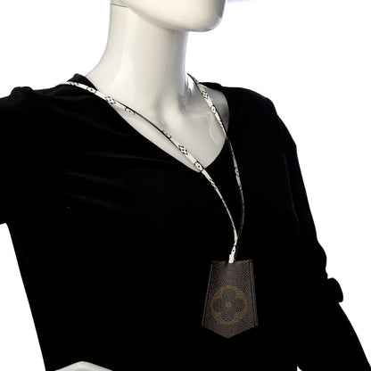 Louis Vuitton Reverse Monogram Giant Oversize Clochette Key Bell Holder 2 of 5