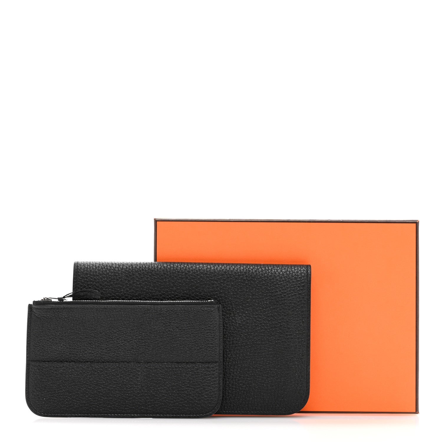 Hermes Togo Dogon Duo Wallet Black 9 of 9