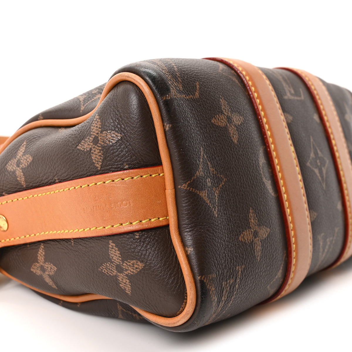 Louis Vuitton Calfskin Monogram Keepall Bandouliere 25 8 of 9