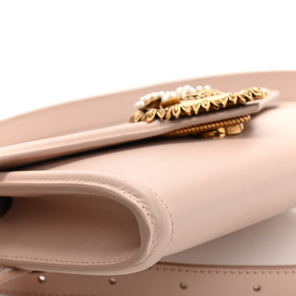 Dolce & Gabbana Agnello Vitello Devotion Belt Bag 95 38 Rosa Laminato 9 of 15