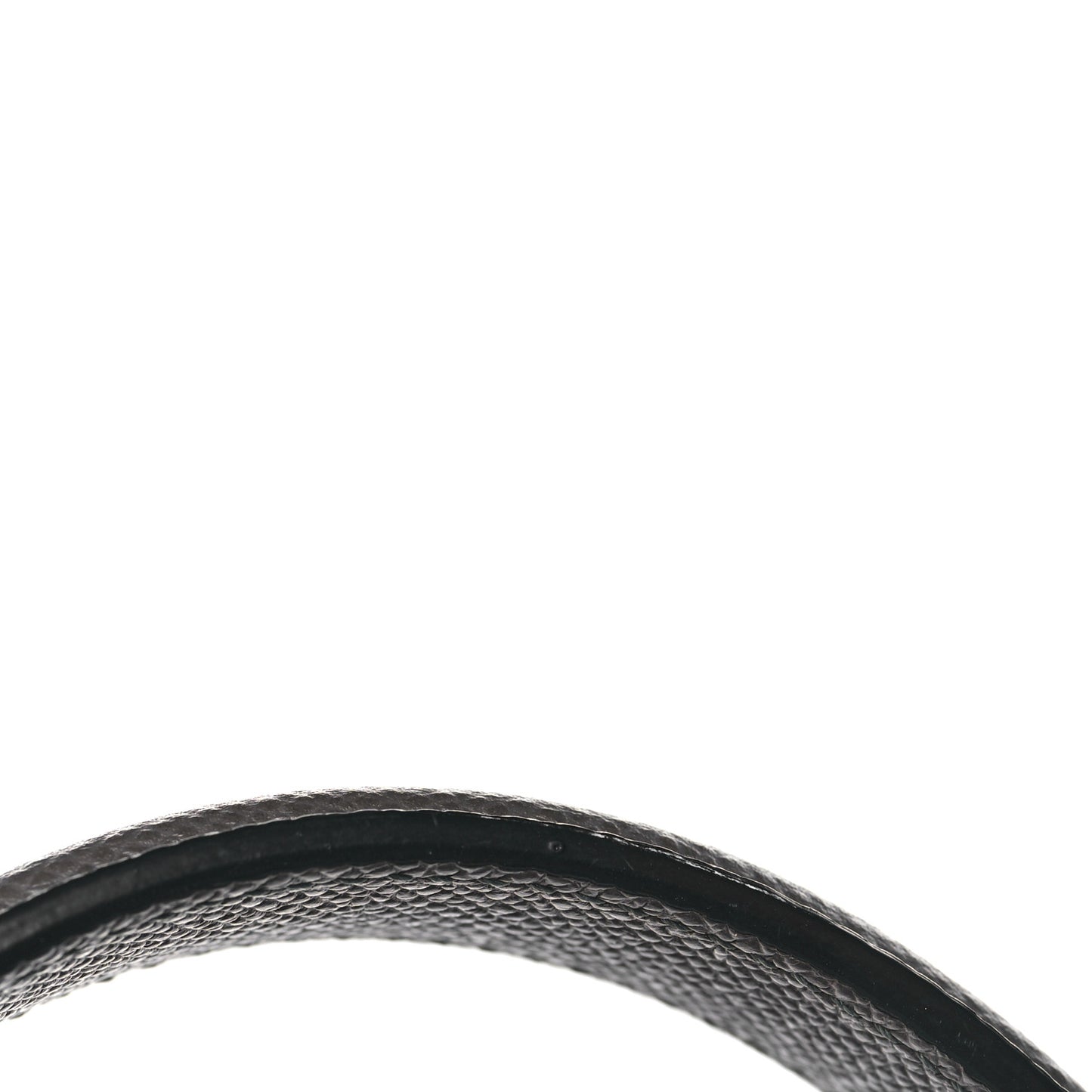 Grained Calfskin Micro Belt Bag Grey