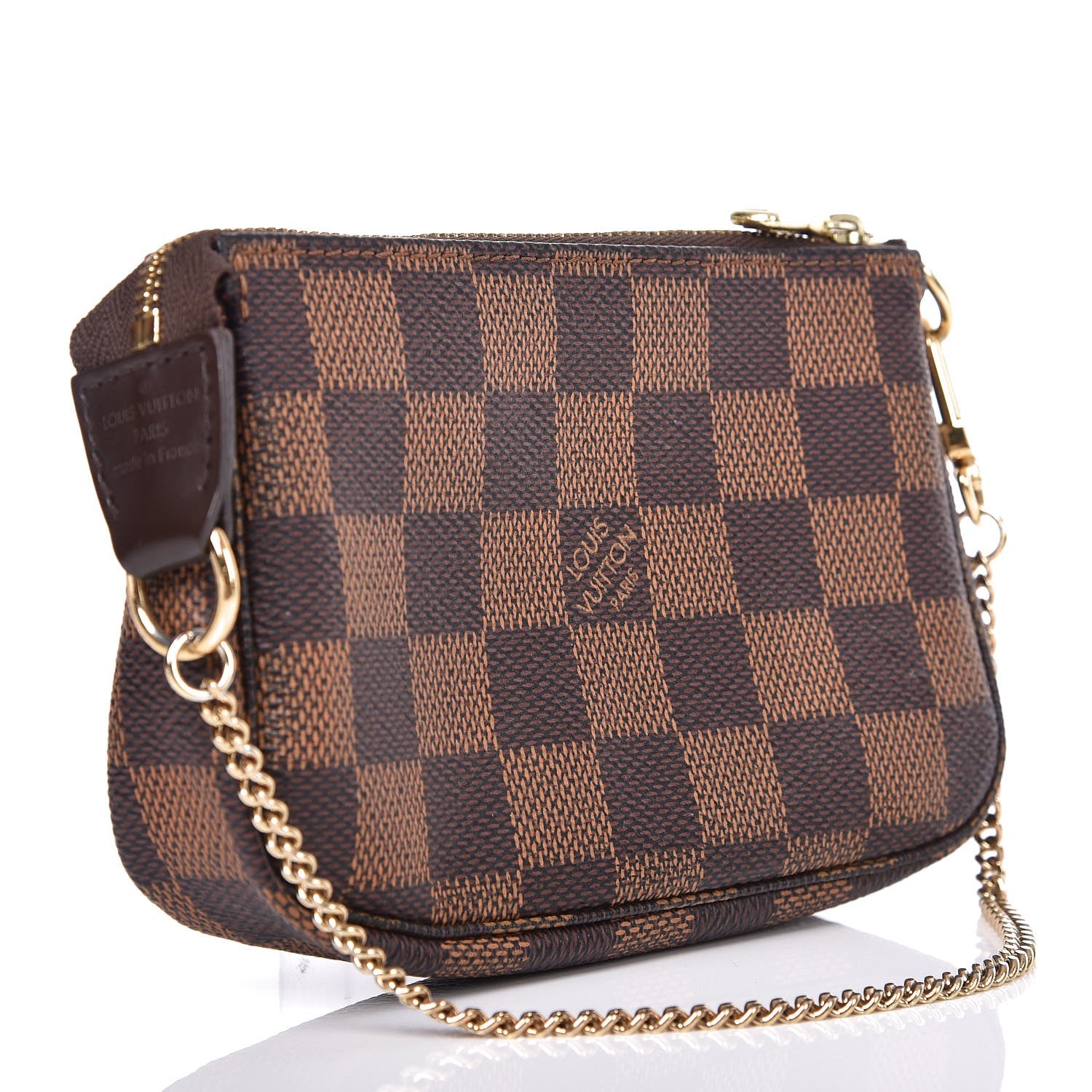 Louis Vuitton Damier Ebene Mini Pochette Accessories 3 of 9