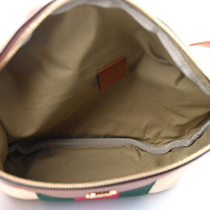 Gucci Vintage Canvas Web Belt Bag Sand Cuir 7 of 10
