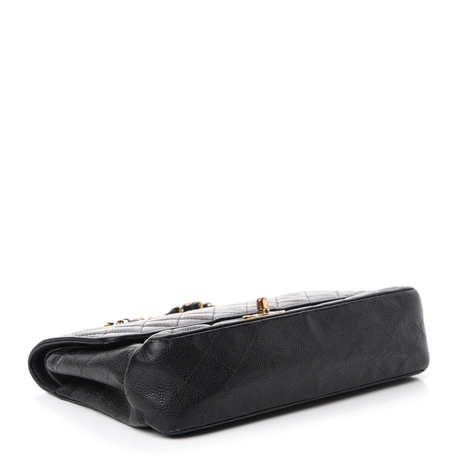 Chanel Caviar Quilted Medium Double Flap Black 4 of 13