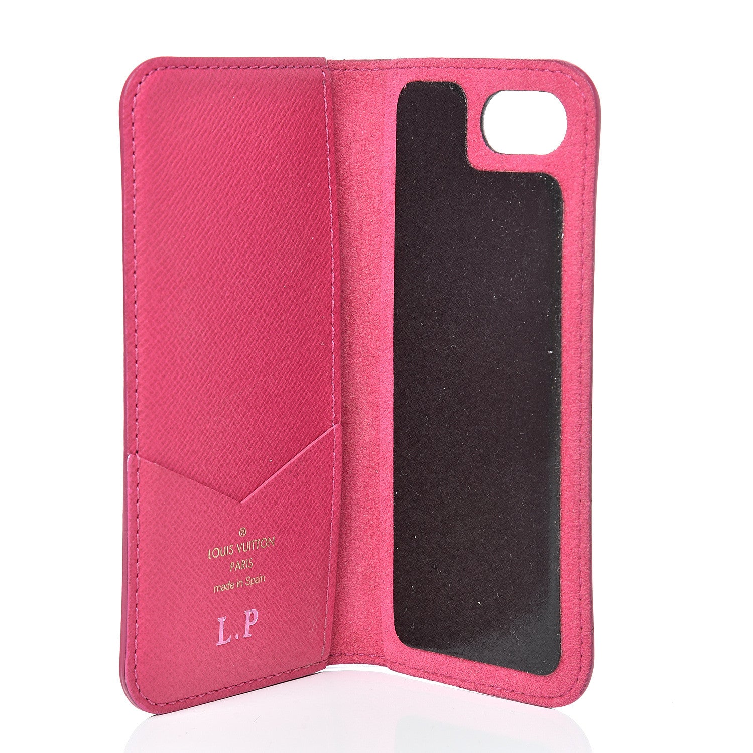 Louis Vuitton Monogram iPhone 7/8 Folio Case Pink 4 of 10