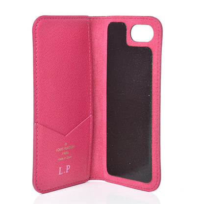 Louis Vuitton Monogram iPhone 7/8 Folio Case Pink 4 of 10