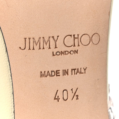 Jimmy Choo Nappa Crystal Josefine 100 Sandals 39 Latte 7 of 12