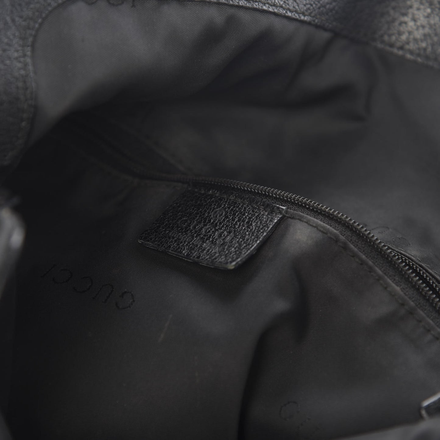 Nylon Shoulder Bag Black