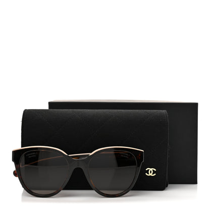 Chanel Acetate Polarized CC Butterfly Sunglasses 5414 Tortoise 8 of 8
