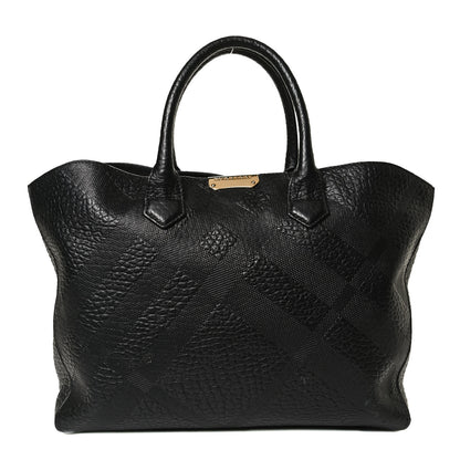 Burberry Signature Grain Medium Dewsbury Tote Black 1 of 16