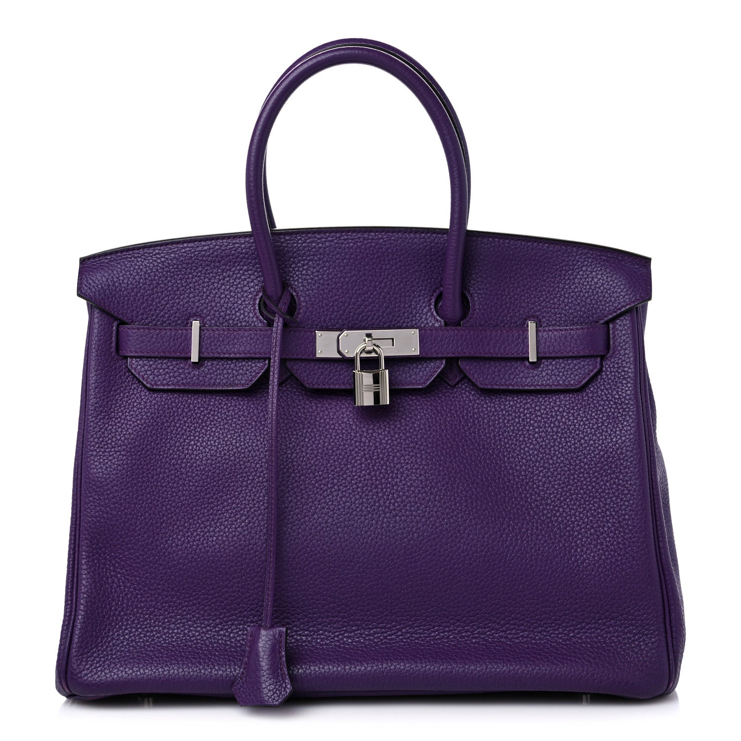 Hermes Togo Birkin 35 Ultraviolet 1 of 14