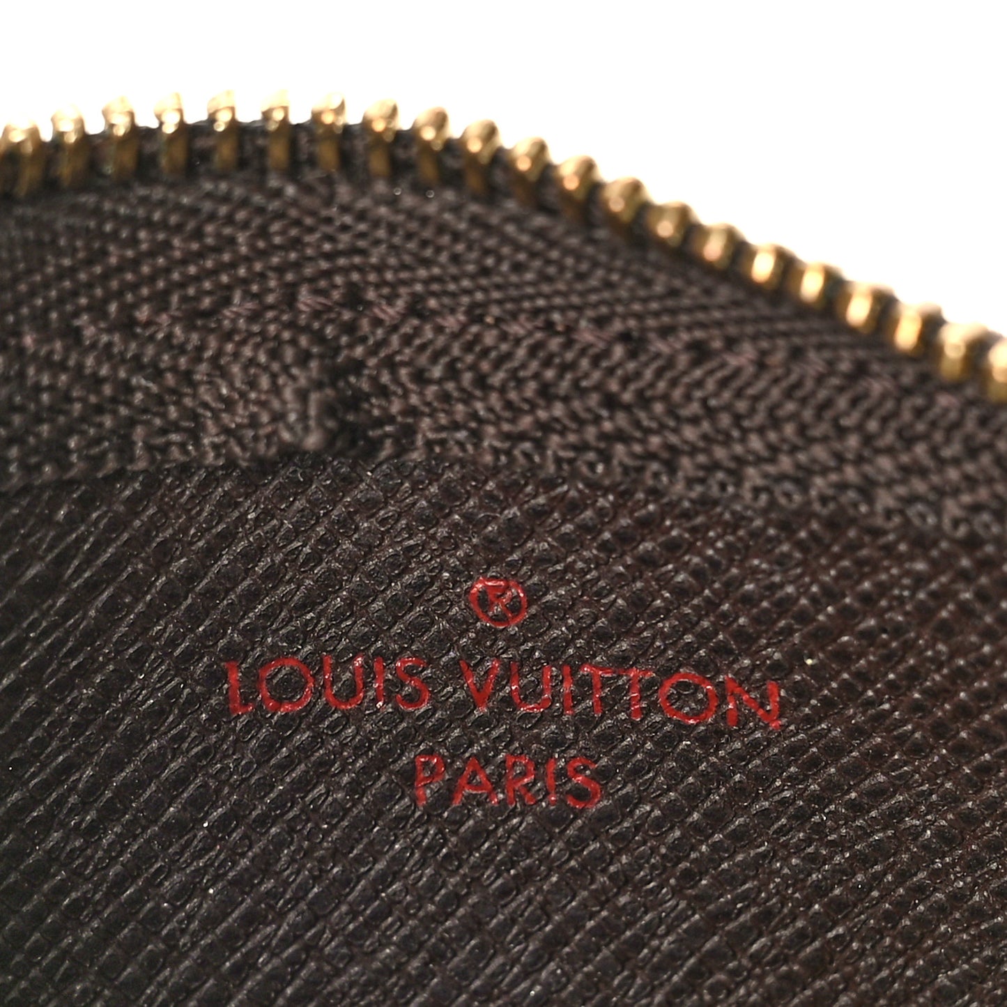 Damier Ebene Key Pouch