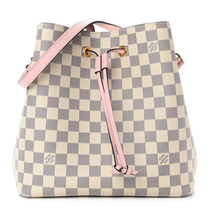 Louis Vuitton Damier Azur Neonoe MM Eau De Rose 1 of 11