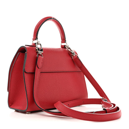 Moynat Taurillon Blush Rejane BB Red 3 of 9