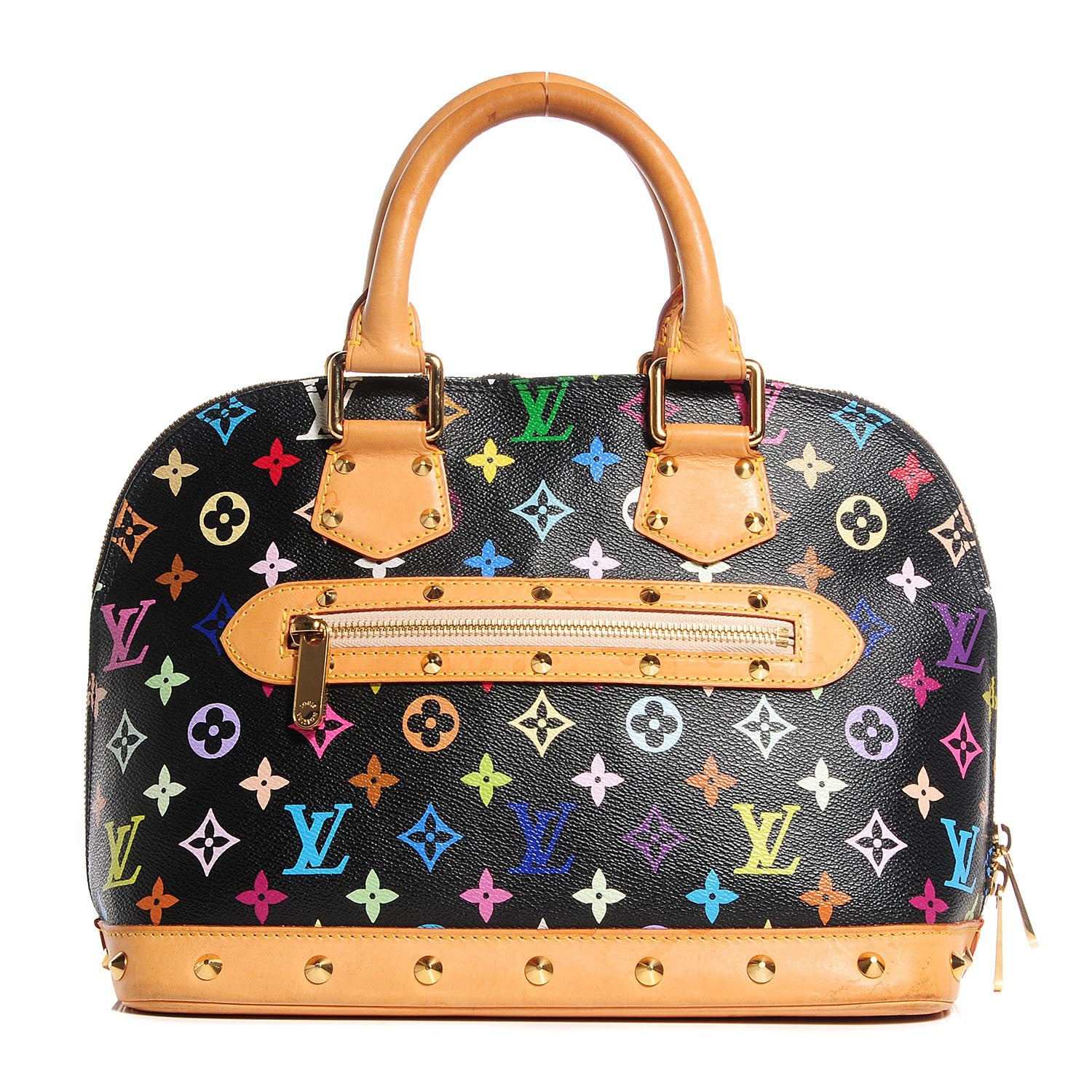 Louis Vuitton Monogram Multicolor Alma Black 1 of 7