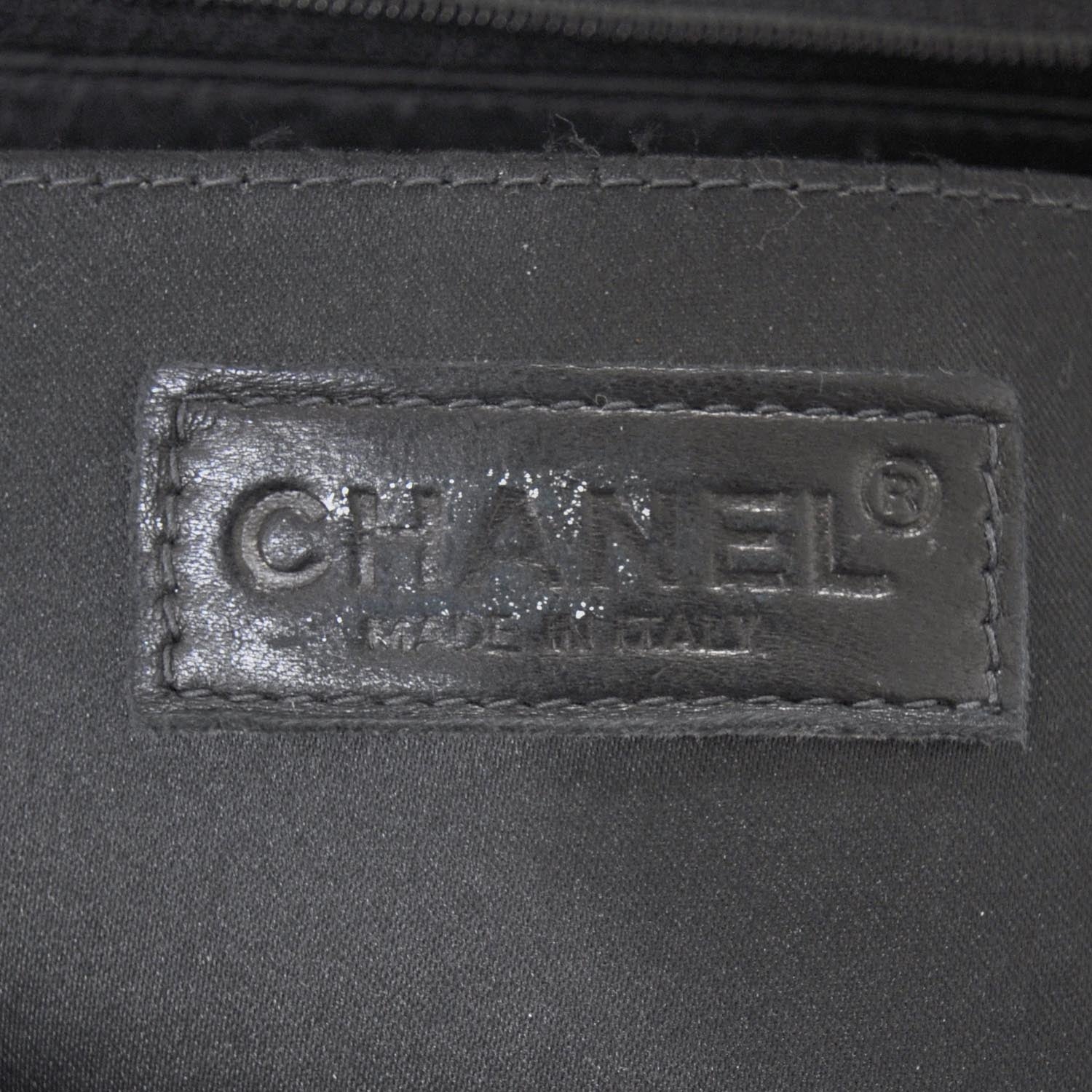 Chanel Nylon Travel Flap Black 8 of 10