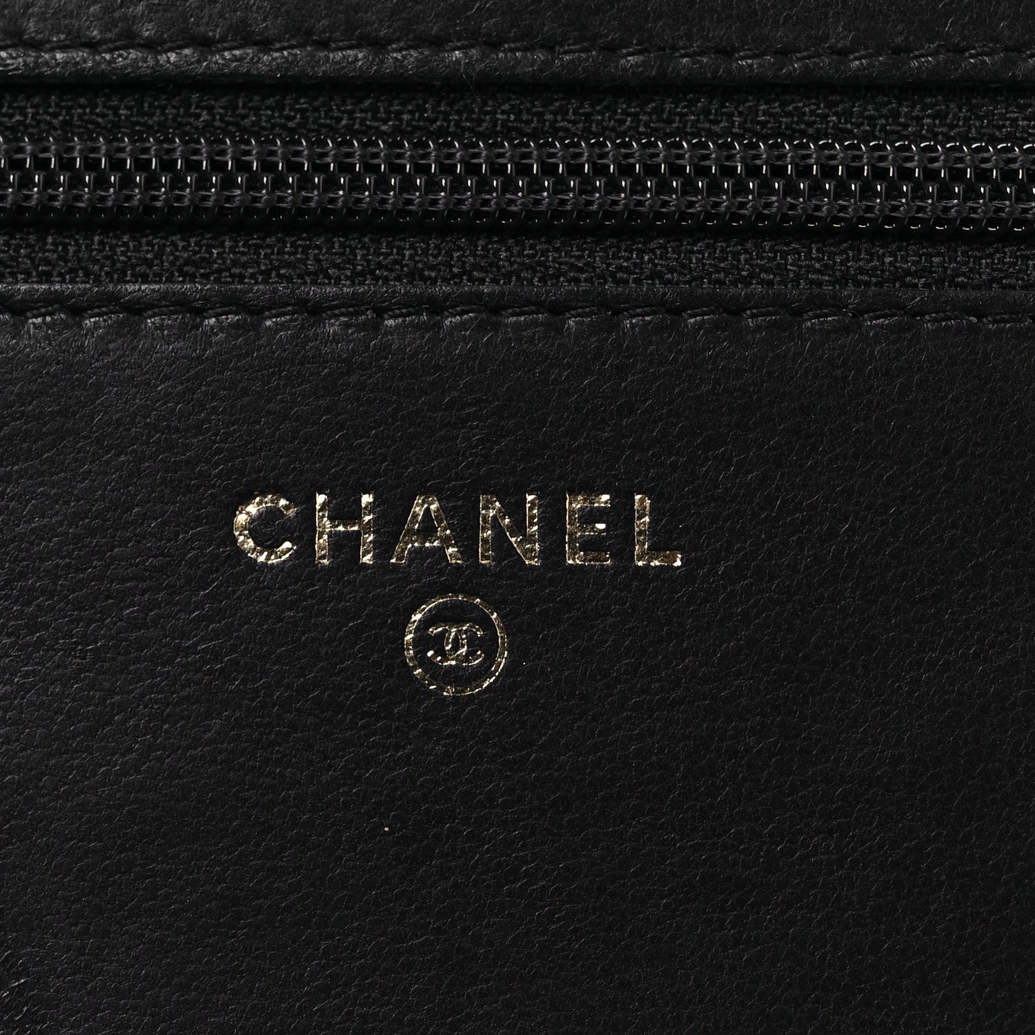 Chanel Lambskin Studded Wallet on Chain WOC Grey 7 of 15