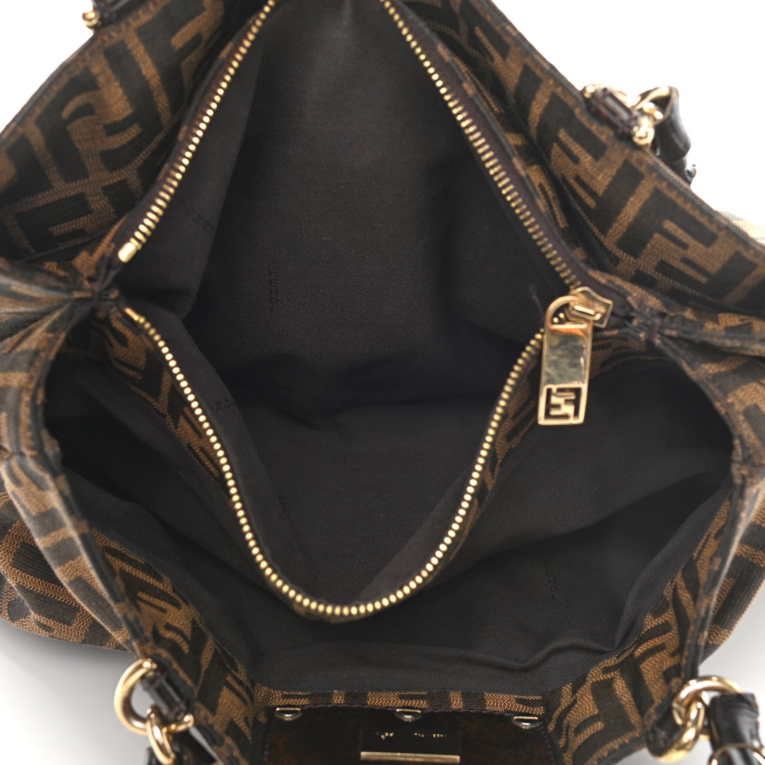 Fendi Zucca Mia Tote Tobacco 6 of 12
