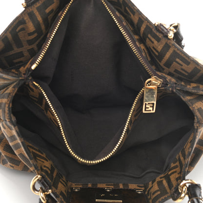 Fendi Zucca Mia Tote Tobacco 6 of 12