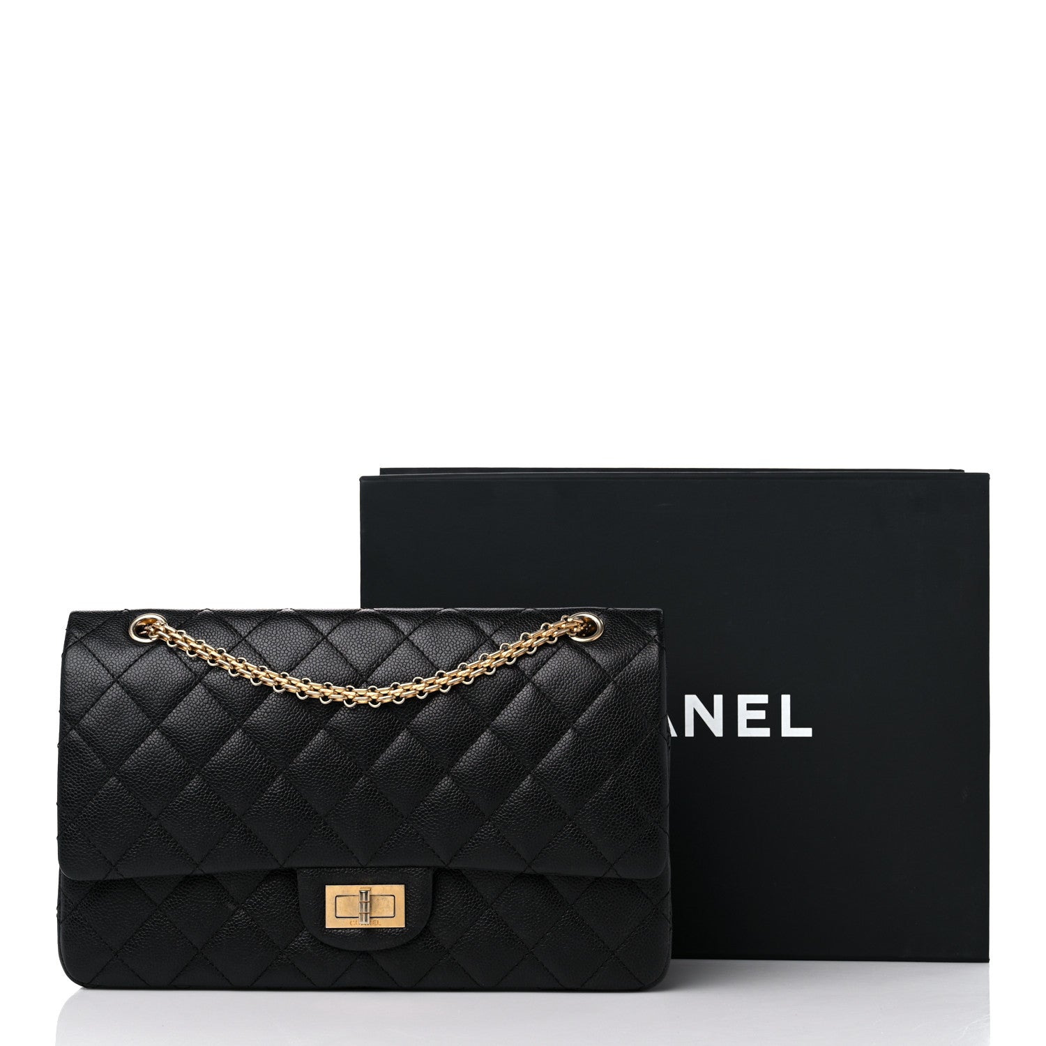 Chanel Caviar Quilted 2.55 Reissue 227 Flap Black 13 of 13