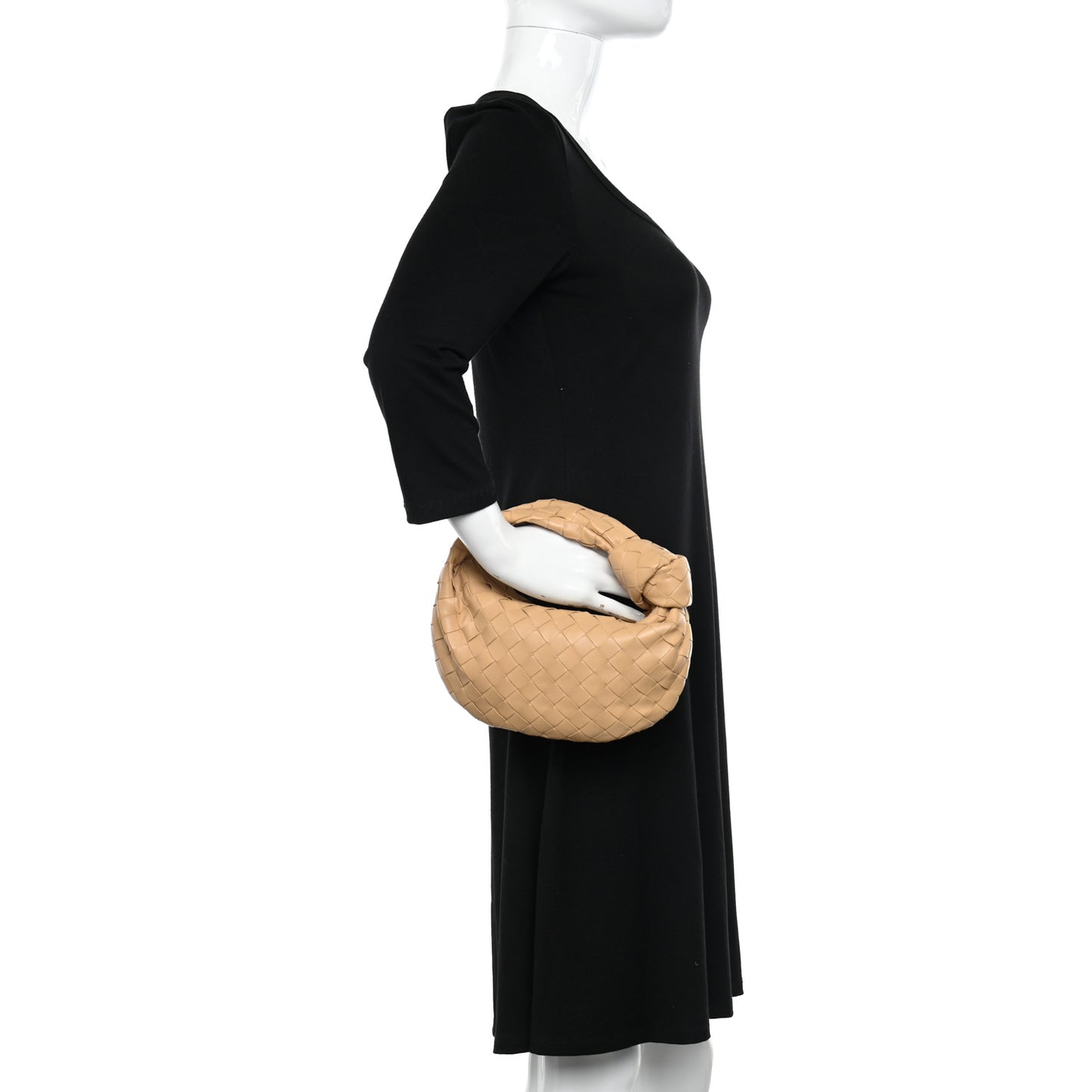 Nappa Intrecciato Mini Jodie Porridge