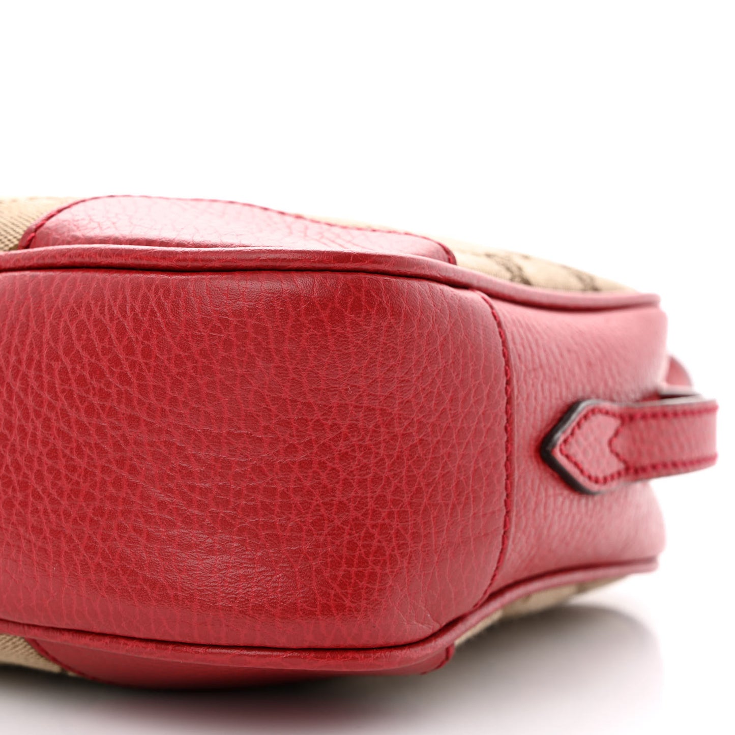 Monogram Mini Bree Messenger Bag Red