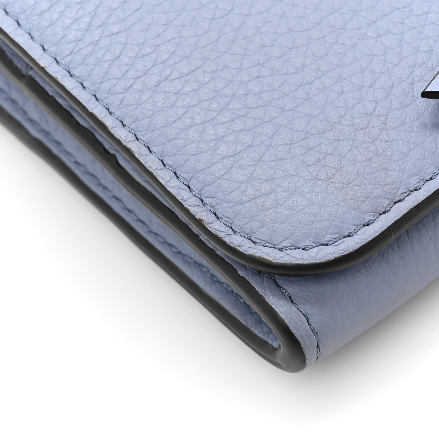 Chloe Calfskin Alphabet Long Wallet Smokey Blue 10 of 11
