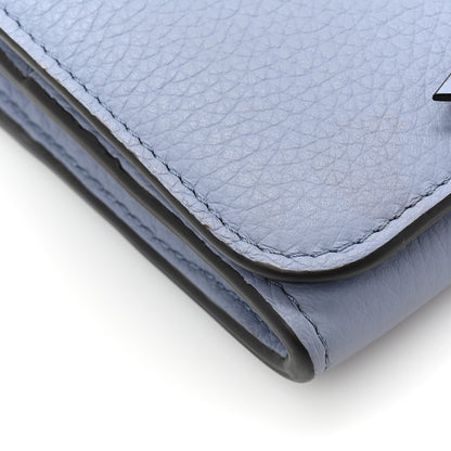 Chloe Calfskin Alphabet Long Wallet Smokey Blue 10 of 11