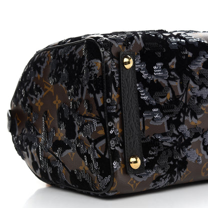 Louis Vuitton Monogram Fleur De Jais Sequins Speedy 30 8 of 9