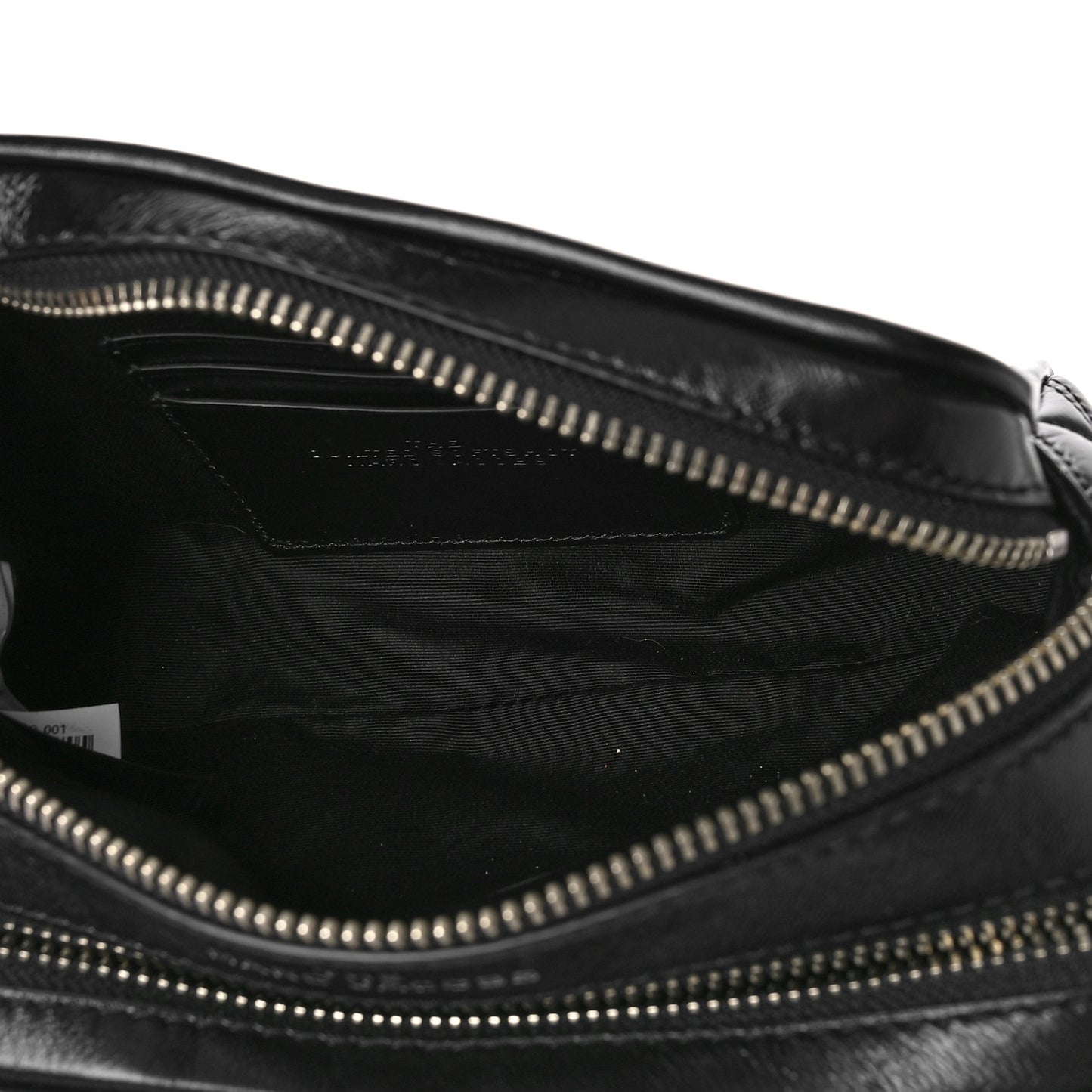 Natural Grain Calfskin Quilted The Softshot 21 Bag Black